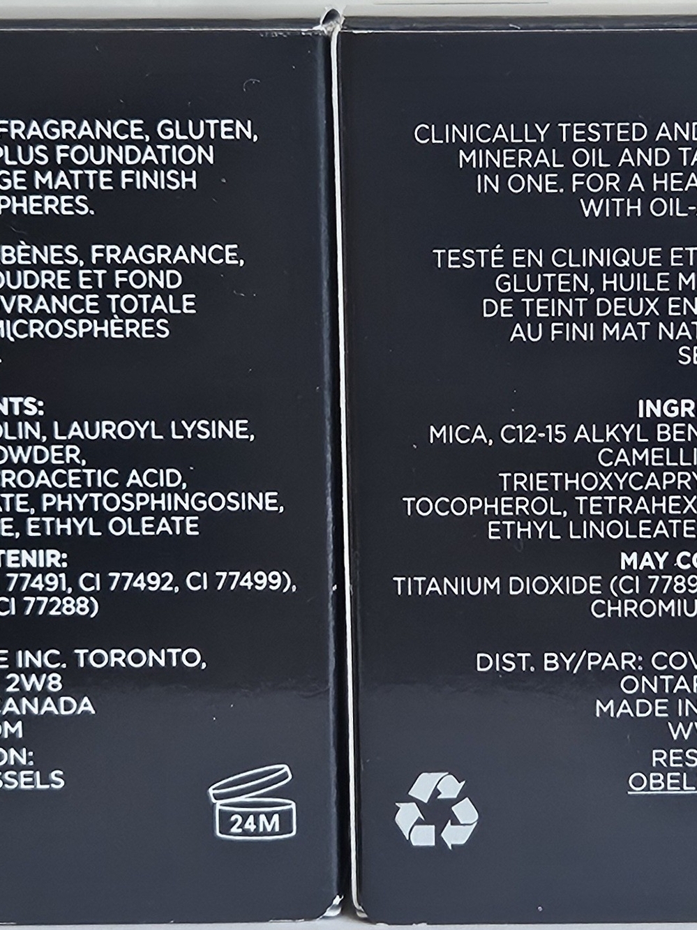 COVER FX Pressed Mineral Foundation Original Shade N25 Lot (2) NEW Boxed - Picture 3 of 6